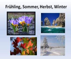 Презентация на немецком о погоде