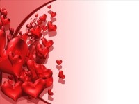 шаблон для презентаций Сердечка, святого Валентина